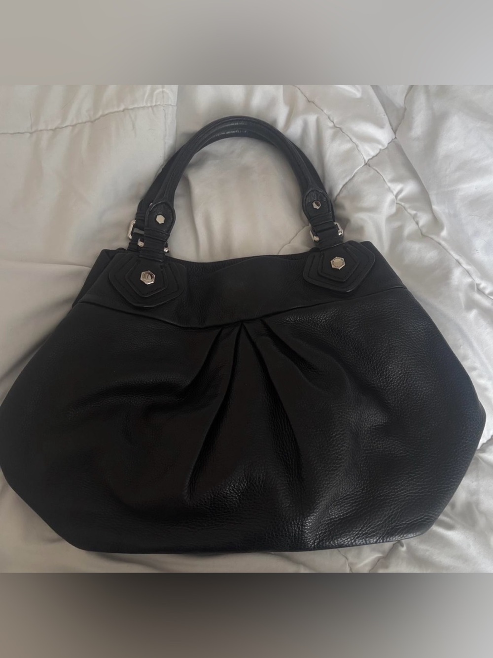 Marc by Marc Jacobs Black Leather Tote Handbag - Women's Bag